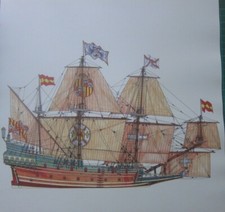 Stampa Di Nave Storica ~ Un