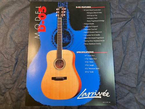 Larrivee scheda tecnica - d-05,