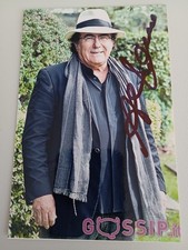 AL BANO AUTOGRAFO ORIGINALE STUPENDA FOTO 10x15cm SIGNED CANTANTE CARRISI ALBANO