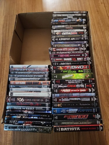 Lot wwe dvds triple h - lot,