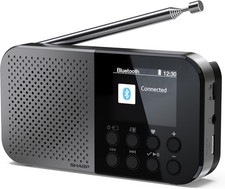 SHARP OSAKA DR-P520(GY) Radio digitale portatile - DAB+, DAB, Radio FM con BestTu