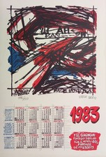 Vinicio Berti - Calendario 1983 F.lli Simoncini - 112/150 numerato e firmato