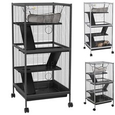 PawHut Gabbia per Roditori a 3