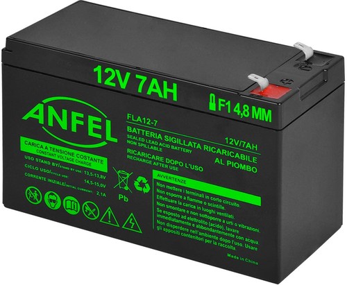 Batteria agm piombo 12v - al,