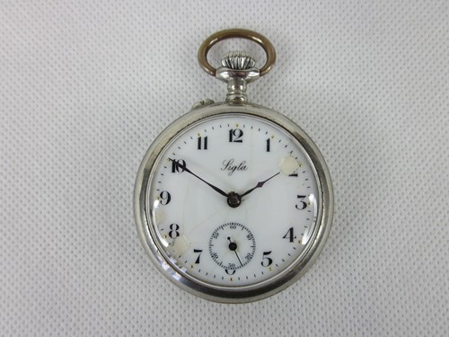 Orologio tasca sigla carica - orologio,