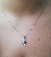 COLLANA A BEBE' LISCIA CON