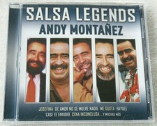 ANDY MONTANEZ / SALSA LEGENDS CD 2015 MACHETE UNIVERSAL LATIN SALSA RARE OOP
