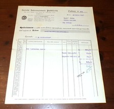 Fattura SOCIETA'
