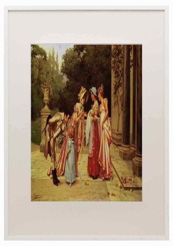 Stampa incorniciata reggianini - stampa,