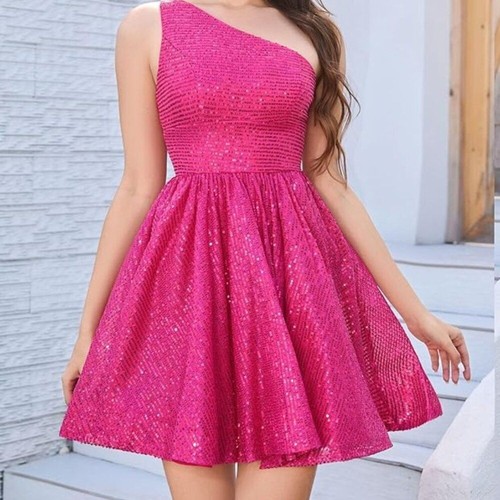 Mini abito con paillettes - 💖,