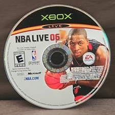 NBA Live 06 XBOX Game Disc