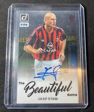 Panini Donruss Soccer Jaap Stam The Beautiful Game Auto Ac Milan