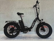 Bici elettrica Nera misura 20