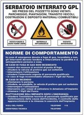 CARTELLO SEGNALETICO -