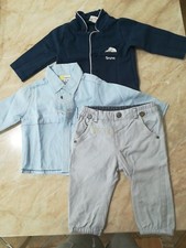 COMPLETO ELEGANTE NEONATO 6 MESI, BRUMS, IDEXÈ, FAGOTTINO, BATTESIMO, FESTA 