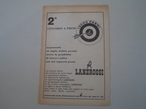 Advertising pubblicità 1955 - advertising,