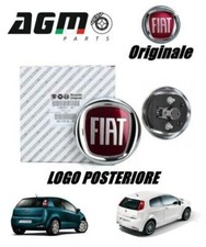 STEMMA LOGO SIGLA POSTERIORE ORIGINALE FIAT PUNTO EVO / GRANDE FREGIO 735578840