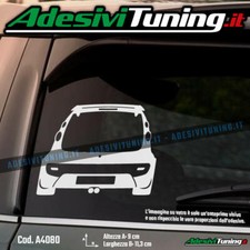 Adesivo Profilo Posteriore Peugeot 107 - Sticker Decal