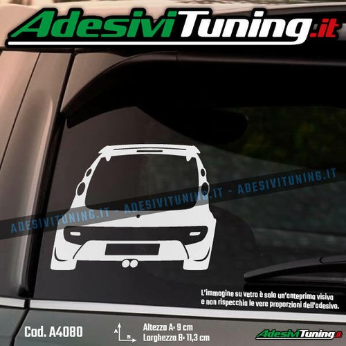 Adesivo profilo posteriore - adesivo,