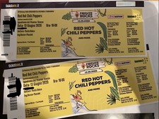 2 Biglietti Red Hot Chili Peppers - Firenze Rocks 18 giugno 2022 