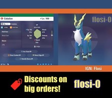 6IV Shiny Cobalion Pokemon