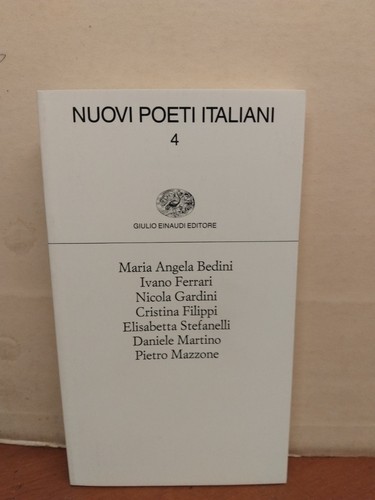 Nuovi poeti - nuovi,