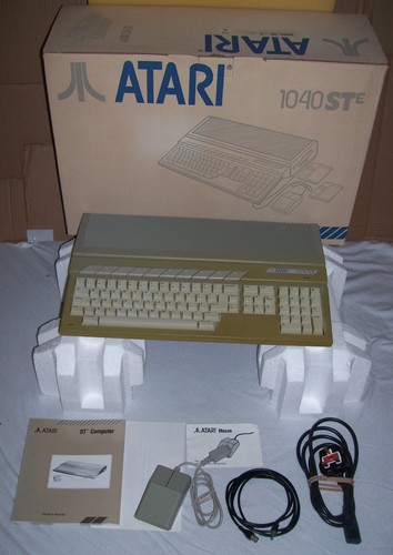 Atari 1040 ste computer - atari,