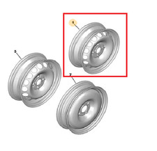 CERCHIO RUOTA IN FERRO 14"