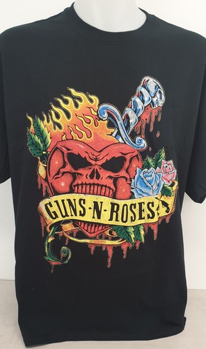 Guns roses skull heart - guns,