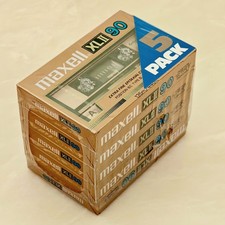 5 cassette audio Maxell XLII
