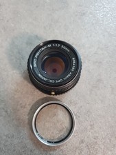 Obiettivo Smc Pentax-M 50 mm f 1.7 + Parapolvere B+w 49es 1x