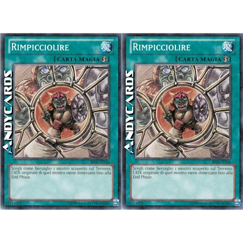 Rimpicciolire - 2x, (shrink)