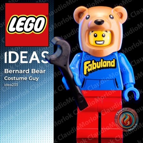 Lego bernard bear - ⭐,
