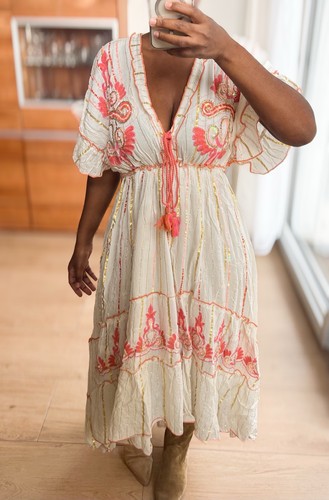 Maxi abito donna estivo boho