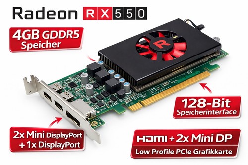 Amd radeon 550 - rx,
