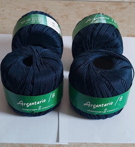 Gomitoli cotone egiziano blu - cotone,