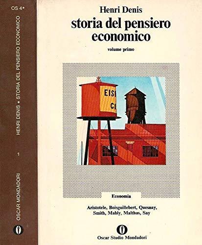 Storia del pensiero - , economico