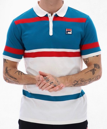 Polo fila vintage borg suntory - polo,
