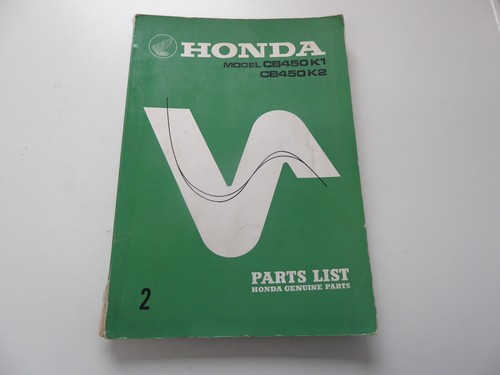 Honda model cb450k1 cb450k2 - honda,