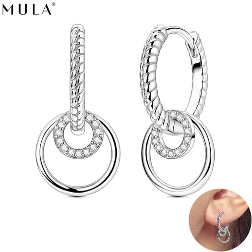 Orecchini cerchio mula fine - orecchini, a