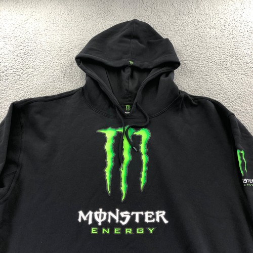 Monster energy felpa - monster, con