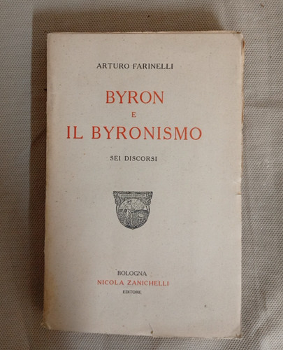 Arturo farinelli byron il - e,