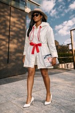 Giacca trasparente Burberry