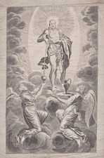 Incisione In Rame Di Gesù