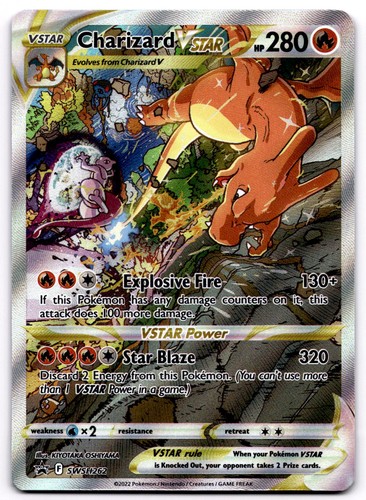Carta pokemon promo charizard - pokemon,