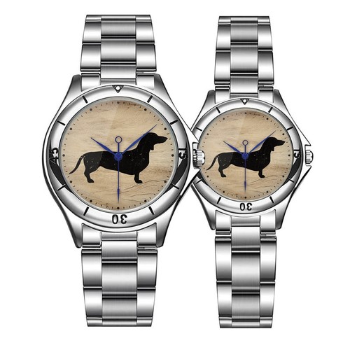 Orologio bassotto metallo