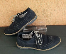 JERPOINT Scarpe Uomo Casual 42 Vera Pelle Nabuk Blu  da 69€ ho Moma Igi&Co Frau