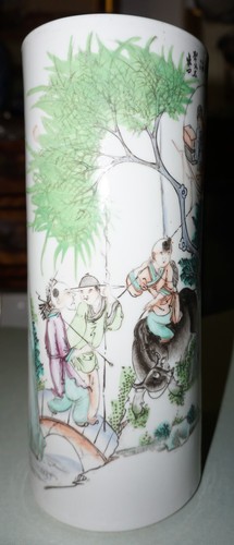 Grande vaso orientale dipinto - grande,