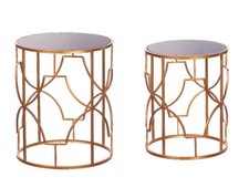 Set 2 Tavolini Decorativi da