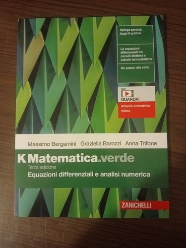 Libro matematica verde 3 - matematica,